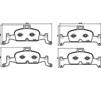 Set pastiglie freno, freno a disco BREMBO P 85 164 per A5 (F53, F5P) 2 2016-202