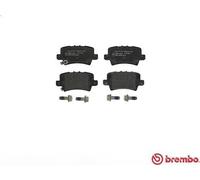 Set pastiglie freno, freno a disco BREMBO per CIVIC VIII Hatchback 2 2006-2012
