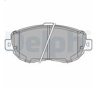 Set pastiglie freno, freno a disco DELPHI LP1140 per LEXUS GS (_S16_) 3 1997-2