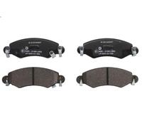 Set pastiglie freno, freno a disco DELPHI LP1500 OPEL AGILA A (H00) 1 2000-2007