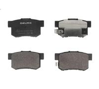 Set pastiglie freno, freno a disco DELPHI LP1507 per ACURA TL 3.2 2001-2003