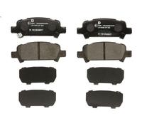 Set pastiglie freno, freno a disco DELPHI LP1509 SUBARU OUTBACK (BH) 3 2000-2003