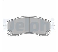 Set pastiglie freno, freno a disco DELPHI LP1545 per LEGACY II (BD) 2 1994-1999