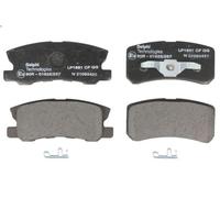 Set pastiglie freno, freno a disco DELPHI LP1691 DODGE AVENGER 2 2007-2011