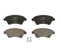 Set pastiglie freno, freno a disco DELPHI LP1730 per SCENIC II (JM0/1_) 2 2003-