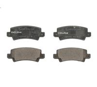Set pastiglie freno, freno a disco DELPHI LP1864 per COROLLA (_E12_) 2 2003-2007