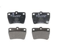 Set pastiglie freno, freno a disco DELPHI LP1942 CHERY TIGGO 2 2006-2016