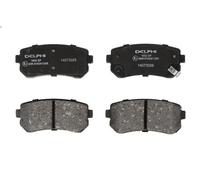 Set pastiglie freno, freno a disco DELPHI LP1952 per i30 (FD) 2 2007-2011