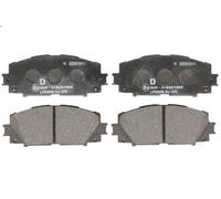 Set pastiglie freno, freno a disco DELPHI LP2006 per YARIS (_P9_) 1 2005-2011