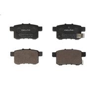 Set pastiglie freno, freno a disco DELPHI LP2145 ACCORD VIII (CU) 2 2008-2015