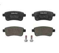 Set pastiglie freno, freno a disco DELPHI LP2153 per SCENIC III (JZ0/1_) 2 2008-
