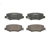 Set pastiglie freno, freno a disco DELPHI LP2172 per DODGE NITRO 4 2007-2011