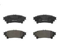 Set pastiglie freno, freno a disco DELPHI LP2196 per RX (_L1_) 2.7 2008-2015