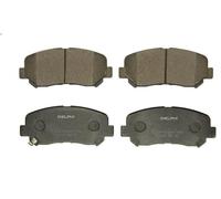 Set di pastiglie freno DELPHI LP2481, anteriore