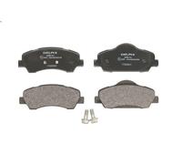 Set pastiglie freno, freno a disco DELPHI LP2485 CITROEN C4 CACTUS 1.6 2014-2018