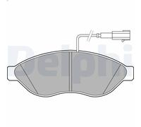 Set pastiglie freno, freno a disco DELPHI LP2498 BOXER Autobus 2 2015-2019