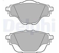 Set pastiglie freno, freno a disco DELPHI LP2509 per C4 II (NC_) 1.2 2014-2017