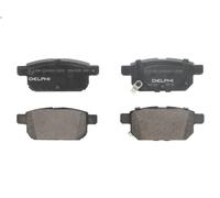 Set pastiglie freno, freno a disco DELPHI LP2687 per SX4 S-CROSS (JY) 1 2016-