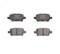 Set pastiglie freno, freno a disco DELPHI LP3218 per ASTRA K (B16) 1 2018-2019