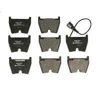 Set pastiglie freno, freno a disco DELPHI LP3266 per Q3 (8UB, 8UG) 2.5 2013-2018