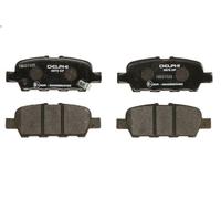 Set pastiglie freno, freno a disco DELPHI LP3375 per INFINITI FX 3.5 2003-2008