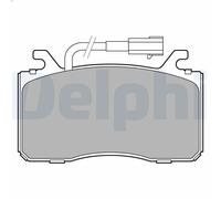 Set pastiglie freno, freno a disco DELPHI LP3435 GIULIA (952_) 2 2016-2022