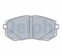 Set pastiglie freno, freno a disco DELPHI LP3538 per KIA OPTIMA (JF) 2 2015-2019