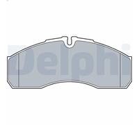Set pastiglie freno, freno a disco DELPHI LP3541 per MASCOTT Furgone 3 2004-