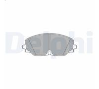 Set pastiglie freno, freno a disco DELPHI LP3543 per ATLAS 2 2017-