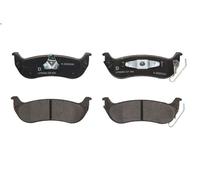 Set pastiglie freno, freno a disco DELPHI LP3556 per PACIFICA 4 2006-2008