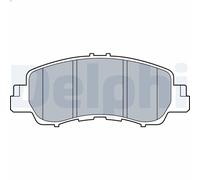 Set pastiglie freno, freno a disco DELPHI LP3571 per ECLIPSE CROSS 1.5 2017-