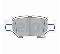 Set pastiglie freno, freno a disco DELPHI LP3611 per TRAX 1.6 2014-2015