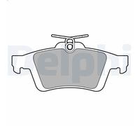 Set pastiglie freno, freno a disco DELPHI LP3653