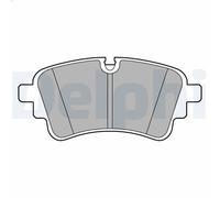 Set pastiglie freno, freno a disco DELPHI LP3670 per Q5 (FYB, FYG) 2 2016-202