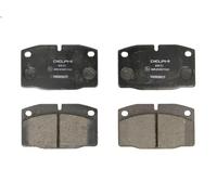 Set pastiglie freno, freno a disco DELPHI LP415 per LOTUS ELAN 1.6 1989-1995