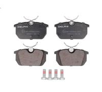 Set pastiglie freno, freno a disco DELPHI LP522 per FIAT TIPO (160_) 2 1990-1995