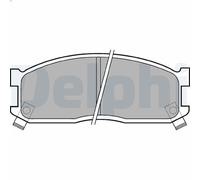 Set pastiglie freno, freno a disco DELPHI LP530 per E Autobus (SR1) 2 1984-1994