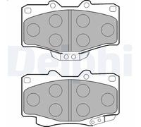 Set pastiglie freno, freno a disco DELPHI LP854 per VW TARO 2.2 1989-1994