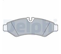 Set pastiglie freno, freno a disco DELPHI per SPRINTER 4-t Furgone 2 2021-2025