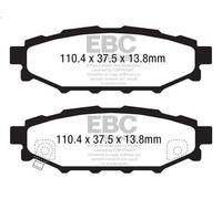 Set pastiglie freno, freno a disco EBC BRAKES DP1584 per XV (_GP_) 2 2012-2017
