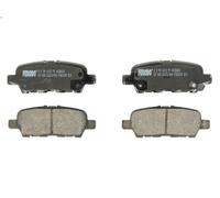 Set pastiglie freno, freno a disco FERODO FDB1693 per INFINITI EX 2.5 2010-2013