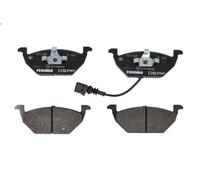 Set pastiglie freno, freno a disco FERODO FDS1398 AUDI A3 (8P1) 2 2006-2008