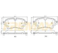 Set pastiglie freno, freno a disco FREMAX FBP-1411 (1 set-1 pz)