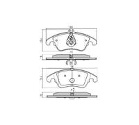 Set pastiglie freno, freno a disco FREMAX FBP-1652 (1 set-1 pezzo)
