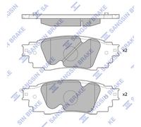 Set pastiglie freno, freno a disco HI-Q SP4091 per RX (_L2_) 2 2015-2017