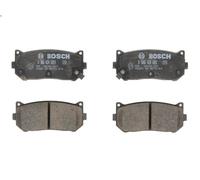 Set pastiglie freno, freno a disco per BOSCH 0 986 424 693 CLARUS (K9A) 2 1996-