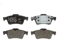 Set pastiglie freno, freno a disco per BOSCH 0 986 494 032 per VECTRA 2.2 2002-