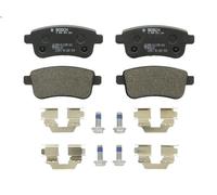 Set pastiglie freno, freno a disco per BOSCH 0 986 494 384 per MEGANE CC 2 2010-