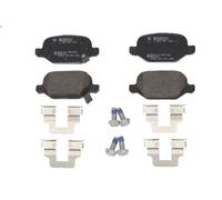 Set pastiglie freno, freno a disco per BOSCH 0 986 494 935 per 500 1.4 2007-