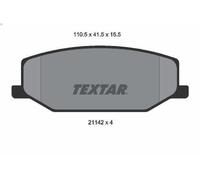 Set pastiglie freno, freno a disco TEXTAR 2114202 per SJ410 1 1981-1988